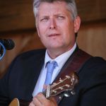 Eric Gibson at the August 2015 Gettysburg Bluegrass Festival - photo by Frank Baker