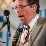 Tim O'Brien with Hot Rize at the 2015 Delaware Valley Bluegrass Festival - photo by Frank Baker