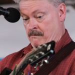 Tim Stafford with Blue Highway at the 2015 Delaware Valley Bluegrass Festival - photo by Frank Baker