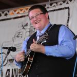 Ryan Paisley with Danny Paisley & The Southern Grass at the 2015 Delaware Valley Bluegrass Festival - photo by Frank Baker