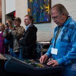 Don't forget to thank the soundman at Wide Open Bluegrass 2015 - photo by Tara Linhardt