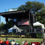 Festival stage with The Grascals at the 2015 Bloomin' Bluegrass Festival & Chili Cookoff - photo © Bob Compere