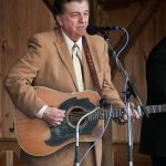 Larry Sparks at the May 2016 Gettysburg Bluegrass Festival - photo by Frank Baker