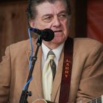 Larry Sparks at the May 2016 Gettysburg Bluegrass Festival - photo by Frank Baker