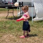 Flying disc time at the 2016 Grey Fox festival - photo © Tara Linhardt