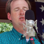 Joey Lemon with Terry Baucom & the Dukes of Drive at the 2016 Musicians Against Childhood Cancer festival - photo by Daniel Mullins