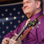 Joe Mullins with the Radio Ramblers at the 2016 Musicians Against Childhood Cancer festival - photo by Daniel Mullins