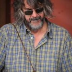 Brent Truitt with The Steeldrivers at the August 2016 Gettysburg Bluegrass Festival - photo by Frank Baker