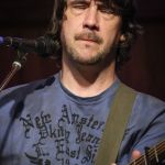 Gary Nichols with The Steeldrivers at the August 2016 Gettysburg Bluegrass Festival - photo by Frank Baker