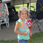 Enjoying Wayside Bluegrass Festival (July 2012) - photo © Laura Tate Photography