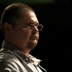 Junior Sisk at Wayside Bluegrass Festival (July 2012) - photo © Laura Tate Photography