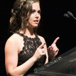 Sierra Hull, co-host of the 2016 International Bluegrass Music Awards - photo by Frank Baker