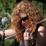 Becky Buller at Wide Open Bluegrass 2016 - photo by Frank Baker
