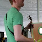 On site at Galax, 2012 - photo by Carol McDuffie