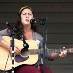 On site at Galax, 2012 - photo by Carol McDuffie