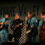 Marty Stuart and Harry Stinson at the Delaware Valley Bluegrass Festival (September 2012) photo by Frank Baker
