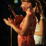 Sophia Quebe at the Delaware Valley Bluegrass Festival (September 2012) photo by Frank Baker