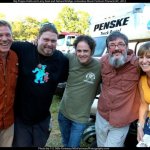 Big Poppa Hollis with Larry Keel & Natural Bridge at Jomeokee 2012 - photo © G. Milo Farineau