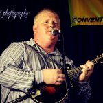 Dwight McCall with JD Crowe at the South Carolina State Bluegrass Festival (11/23/12) - photo by Laura Tate Photography