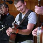 Jeff Partin with Volume Five at Gettysburg 2013 - photo by Frank Baker