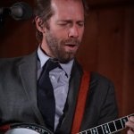 Graham Sharp with Steep Canyon Rangers at Gettysburg 2013 - photo by Frank Baker