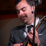 Mike Guggino with Steep Canyon Rangers at Gettysburg 2013 - photo by Frank Baker