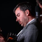 Mike Guggino with Steep Canyon Rangers at Gettysburg 2013 - photo by Frank Baker