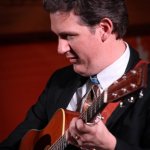 Bryan Sutton with Hot Rize at Gettysburg 2013 - photo by Frank Baker