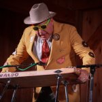 Waldo Otto with Red Knuckles & the Trailblazers at Gettysburg 2013 - photo by Frank Baker