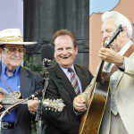 Bobby Osborne, Jerry McCoury and Del McCoury with Masters Of Bluegrass at Festival of the Bluegrass 2013 - photo © Estill Robinson