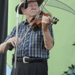 Bobby Hicks with Masters Of Bluegrass at Festival of the Bluegrass 2013 - photo © Estill Robinson