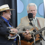 Bobby Osborne and Del McCoury with Masters Of Bluegrass at Festival of the Bluegrass 2013 - photo © Estill Robinson