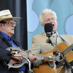 Bobby Osborne and Del McCoury with Masters Of Bluegrass at Festival of the Bluegrass 2013 - photo © Estill Robinson