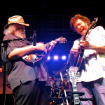 David Grisman and Sam Bush at ROMP 2013 - photo by Terry Herd