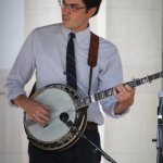 Jesse Langlais with Town Mountain at Bluegrass On The Grass (July 13, 2013) - photo by Frank Baker
