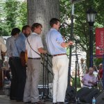 Town Mountain at Bluegrass On The Grass (July 13, 2013) - photo by Frank Baker