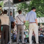 Town Mountain at Bluegrass On The Grass (July 13, 2013) - photo by Frank Baker