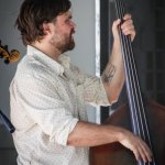 Jake Hopping with Town Mountain at Bluegrass On The Grass (July 13, 2013) - photo by Frank Baker