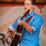 Jared Hensley with Darrell Webb at Gettysburg (August 2013) - photo © Frank Baker