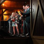 Rhonda Vincent & the Rage at the August 2013 Gettysburg Bluegrass Festival - photo by Frank Baker