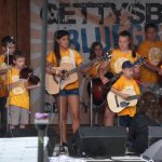 Kids Academy at the August 2013 Gettysburg Bluegrass Festival - photo by Frank Baker