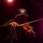Jeremy Garrett with The Infamous Stringdusters at the 2013 Festy - photo © Gina Elliott Photography