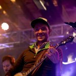 Chris Pandolfi with The Infamous Stringdusters at the 2013 Festy - photo © Gina Elliott Photography