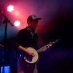 Chris Pandolfi with The Infamous Stringdusters at the 2013 Festy - photo © Gina Elliott Photography