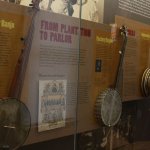 Exhibit at the Earl Scruggs Center - photo by John Goad