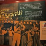 Exhibit at the Earl Scruggs Center - photo by John Goad
