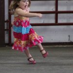 Dancing at the 2014 Loudoun Bluegrass Festival - photo by Frank Baker