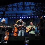 The David Grisman Folk Jazz Trio at ROMP 2014 - photo by Jenny Sevcick