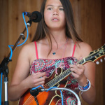 AJ Lee with The Tuttles and AJ Lee at Gettysburg (May 19, 2012) - photo by Frank Baker