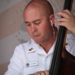 PK Gulley with Country Current at the Gettysburg Bluegrass Festival (August 2014) - photo by Frank Baker